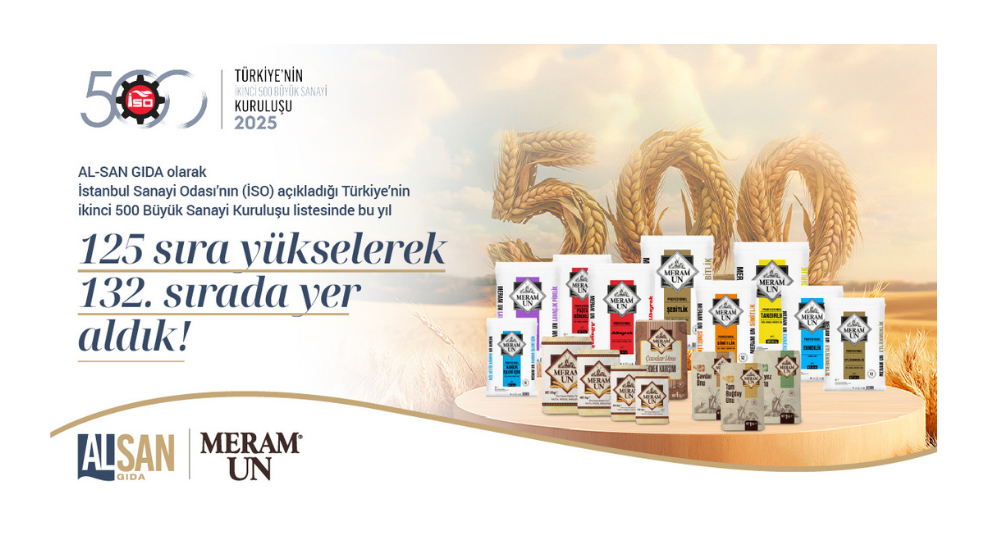 İSO Türkiye'nin 2. 500 Büyük Sanayi Kuruluşu Listesinde Bu Yıl da Yerimizi Aldık 